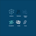 Types of Microplastics 