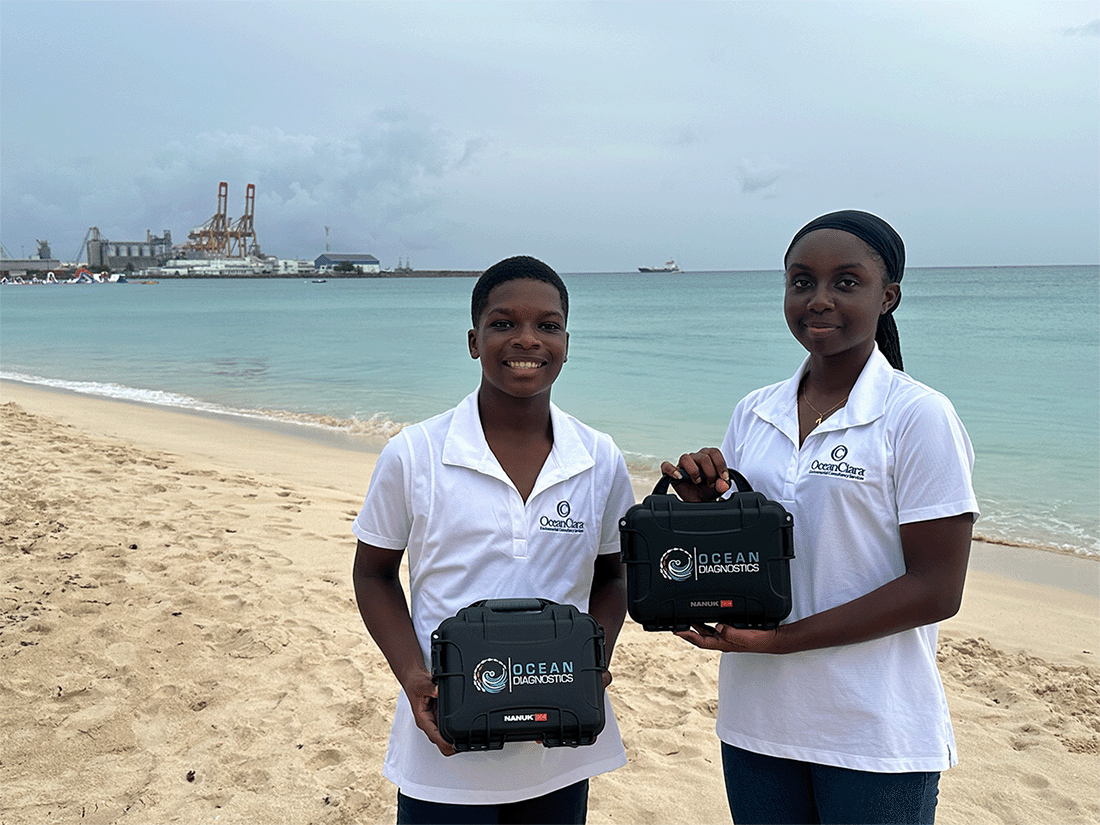 Export Barbados and Ocean Diagnostics Microplastics Technology