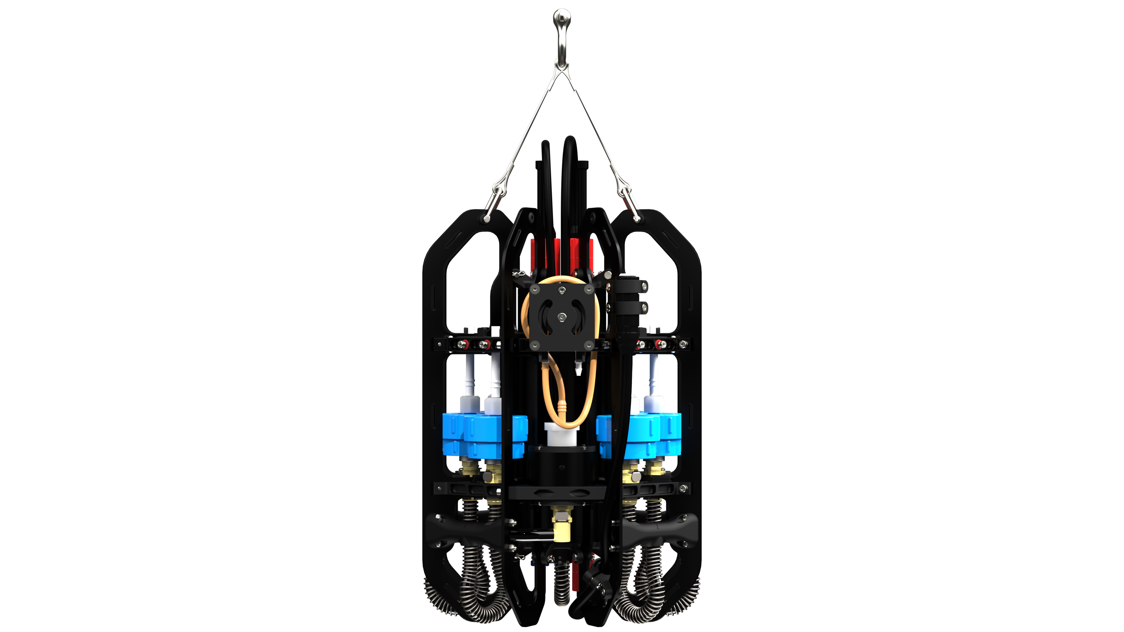 Ascension eDNA Sampler product rendering showing the instrument's pump